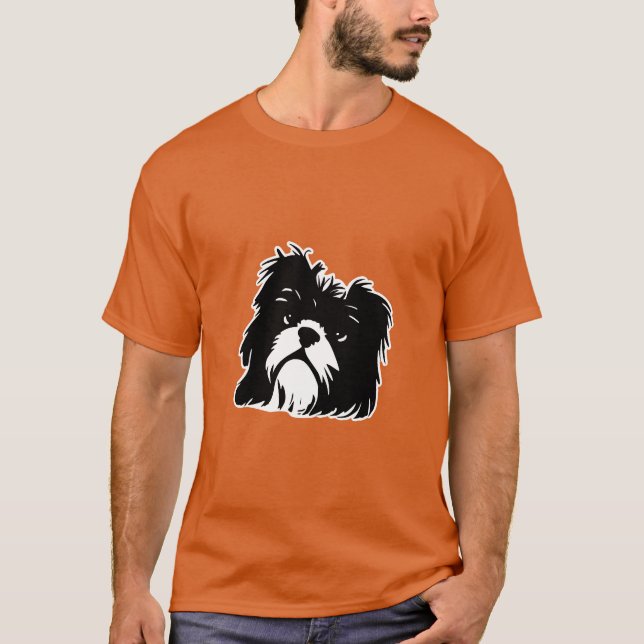 Camiseta Shih Tzu T-Shirt (Anverso)