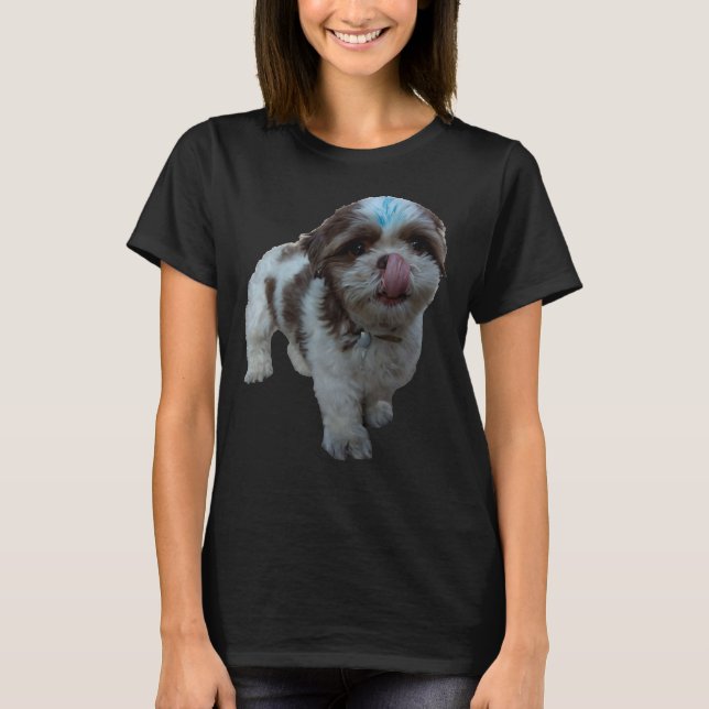Camiseta Shih Tzu Ted (Anverso)