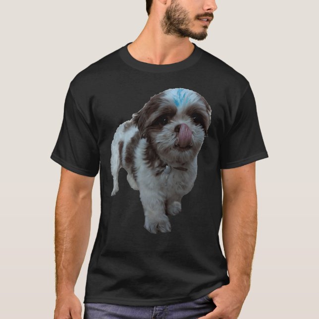 Camiseta Shih Tzu Ted (Anverso)