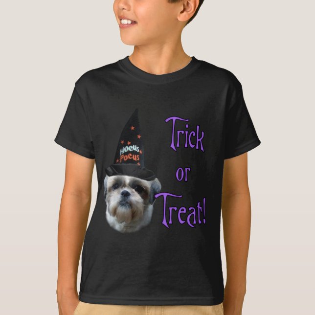 Camiseta Shih Tzu Trick (Anverso)