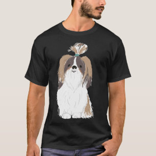 Camiseta Shih Tzu Watercolor Style Shih Tzu