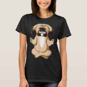 Camiseta Shih Tzu Yoga Cute Shih Tzu Para Mamá Papá Mujeres