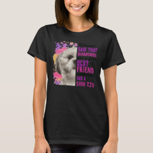 Camiseta Shih Tzus Es Un Mejor Amigo Chica