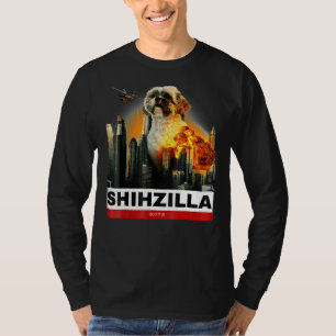 Camiseta Shihzilla Shih Tzu T Por Halloween De Perro