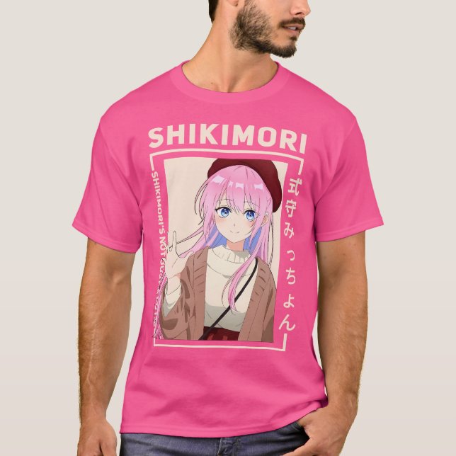 Camiseta Shikimori - Kawaii Dake Ja Nai Shikimori San (Anverso)