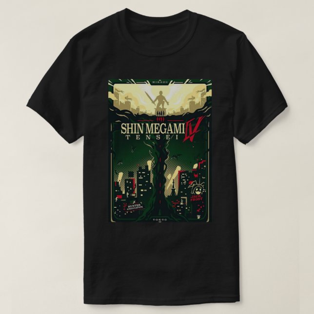 Camiseta Shin Megami Tensei IV   (Diseño del anverso)