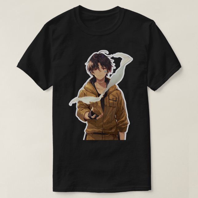 Camiseta shin nouzen 86 ochenta y seis anime (Diseño del anverso)