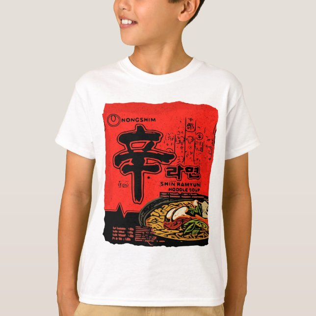 Camiseta Shin Ramyun Korean Ramen (Anverso)