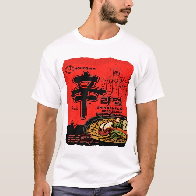 Camiseta Shin Ramyun Korean Ramen (Anverso)