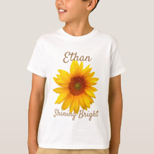 Camiseta Shine Bright Sunflower