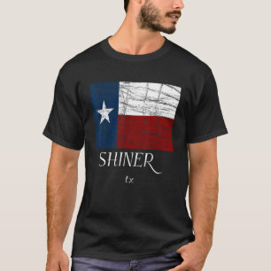 Camiseta Shiner TX - Bandera de Texas - Regalo del Estado d