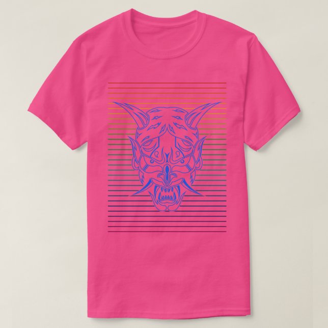 Camiseta Shinigami de líneas azules (Diseño del anverso)