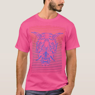 Camiseta Shinigami de líneas azules
