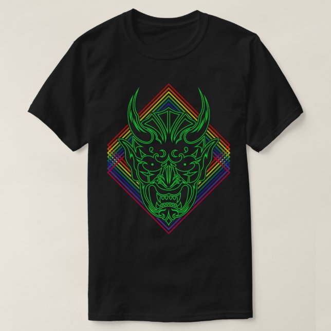 Camiseta Shinigami verde (Diseño del anverso)