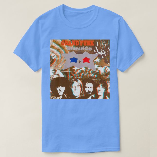 Camiseta Shinin x27On Grand Funk Railroad Limited Edition P (Diseño del anverso)