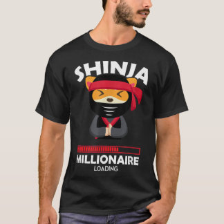 Camiseta Shinja Millionaire cargando Crypto Blockchain dive