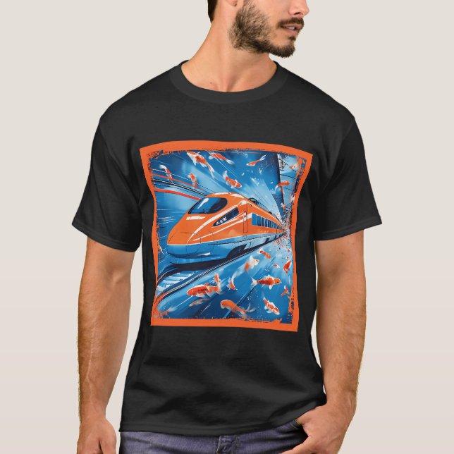 Camiseta Shinkansen aerodinámico (Anverso)