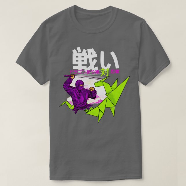 Camiseta Shinobi VS Dragonpaper (Diseño del anverso)