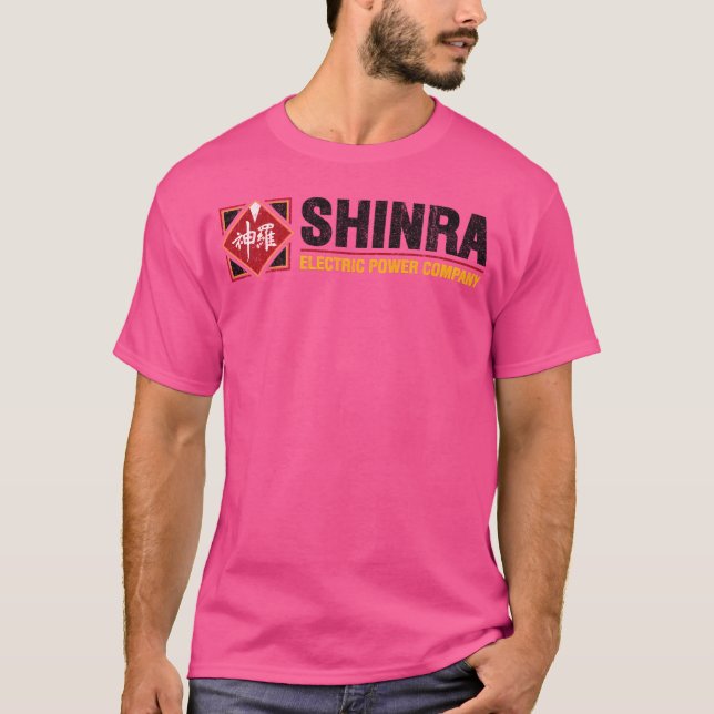 Camiseta Shinra Electric Power Company (Variante) (Anverso)