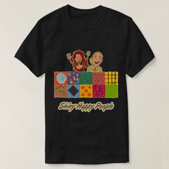 Camiseta Shiny Happy People Classic T-Shirt (Diseño del anverso)