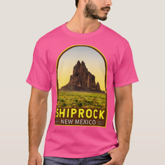 Camiseta Shiprock New Mexico Retro Emblem