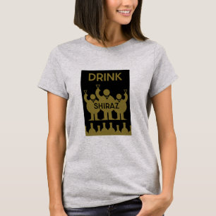 Camiseta Shiraz Wine Drinkers