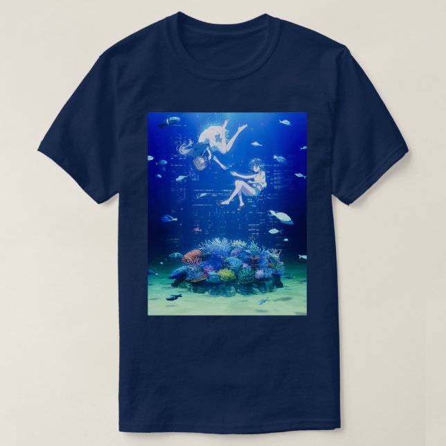 Camiseta Shiroi Suna no Aquatope (Diseño del anverso)