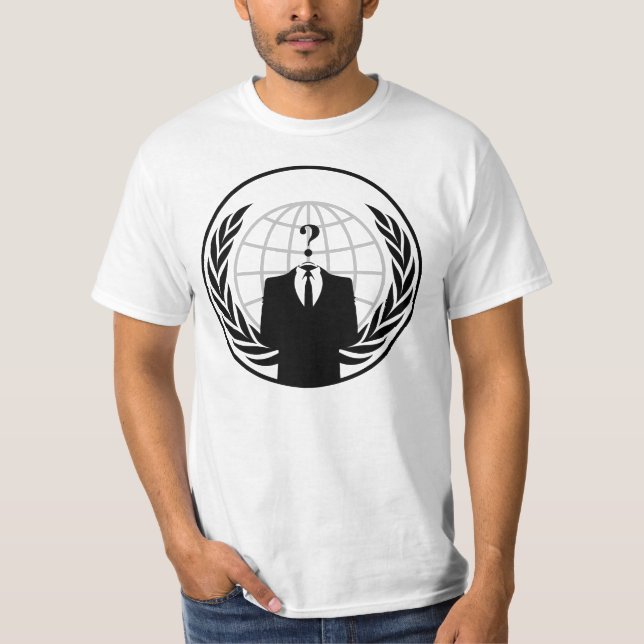 Camiseta Shirt anonymous (Anverso)