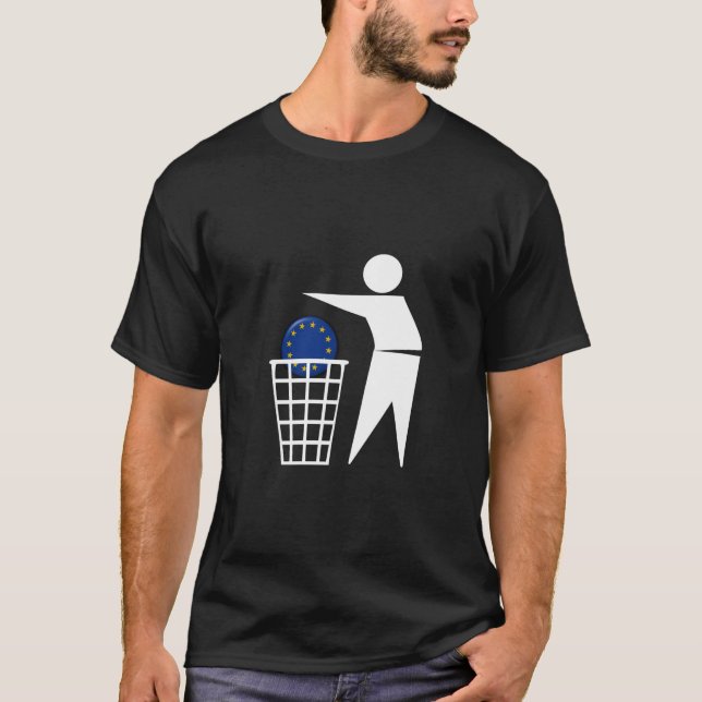 Camiseta Shirt: Anti- UE protesta 2c - (Anverso)