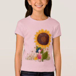 Camiseta Shirt Chica del girasol