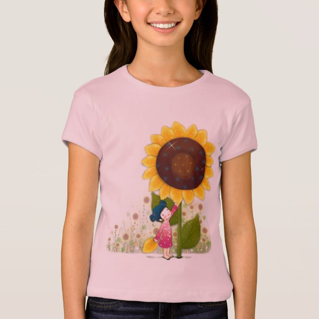 Camiseta Shirt Chica del girasol (Anverso)