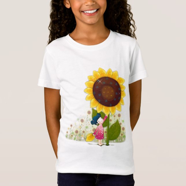 Camiseta Shirt Chica del girasol (Anverso)