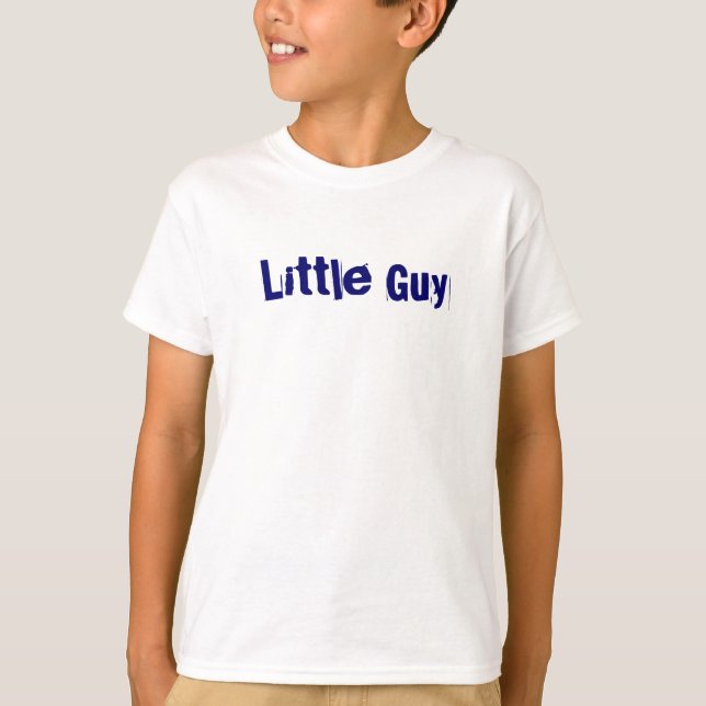 Camiseta Shirt    De Chicos Pequeños (Anverso)