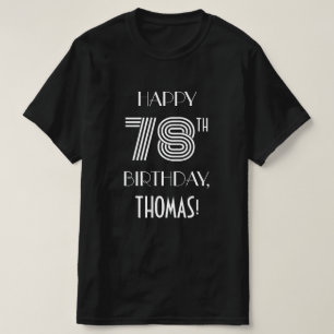 Camiseta Shirt de fiesta de cumpleaños 78 inspirado en el e