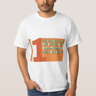 Camiseta shirt designed for university students featur n on