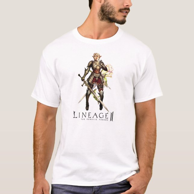 Camiseta Shirt Elf zubei set lineage 2 (Anverso)