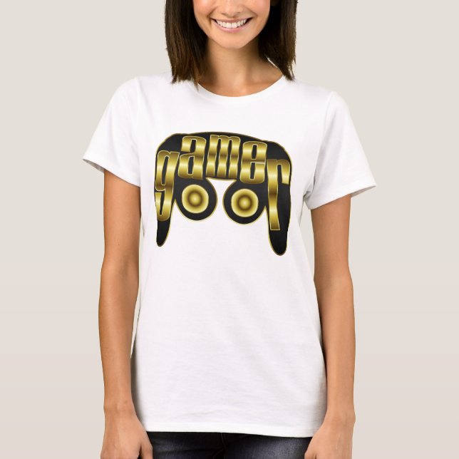 Camiseta shirt-GAMER-02a (Anverso)