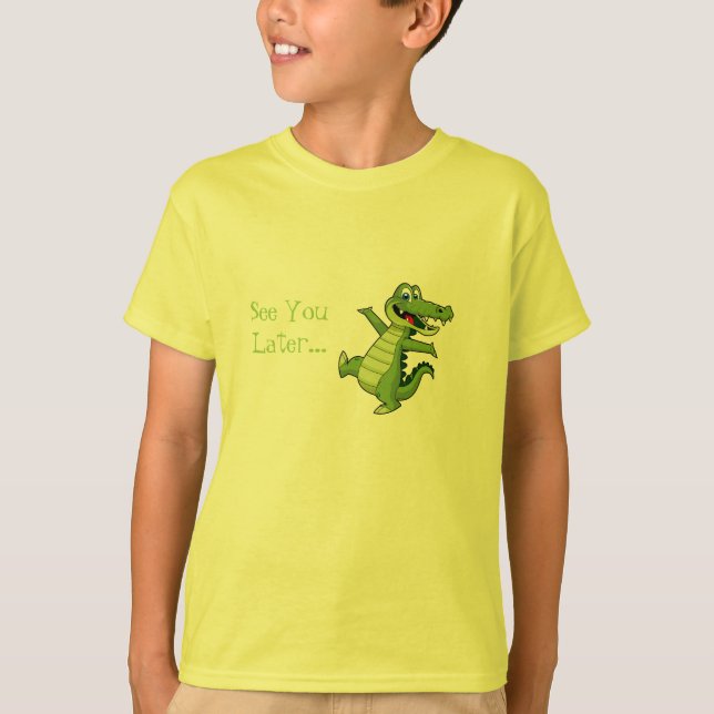 Camiseta Shirt Kids Alligator (Anverso)