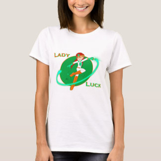 Camiseta Shirt (mujeres) superheroína Lady Luck