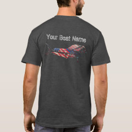 Camiseta Shirt patriótico Mahi Mahi