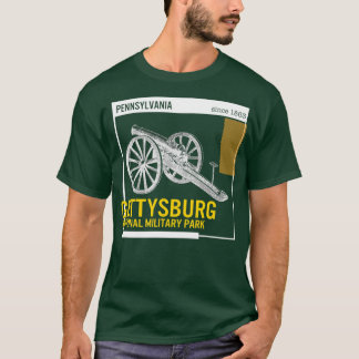 Camiseta Shirt Pennsylvania del Parque Nacional de Gettysbu
