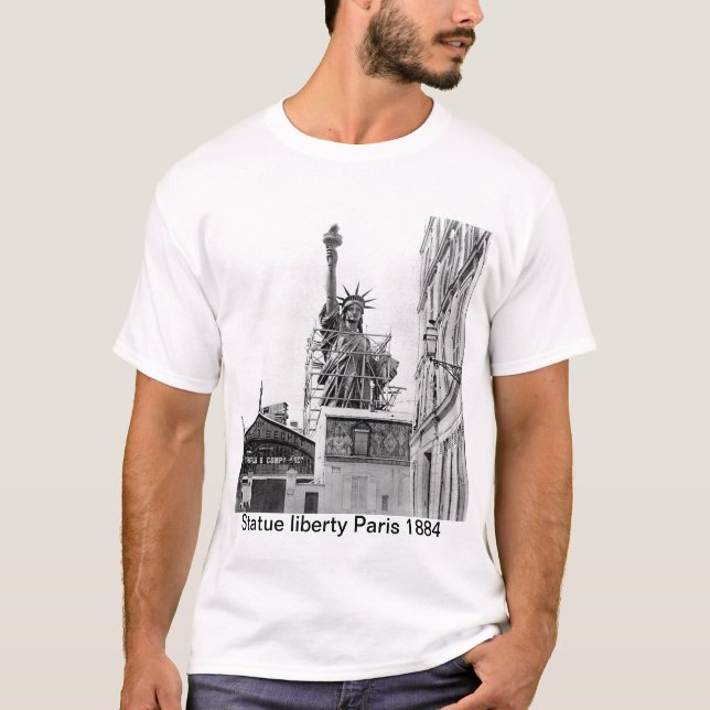 Camiseta Shirt por la libertad de la estatua (Anverso)