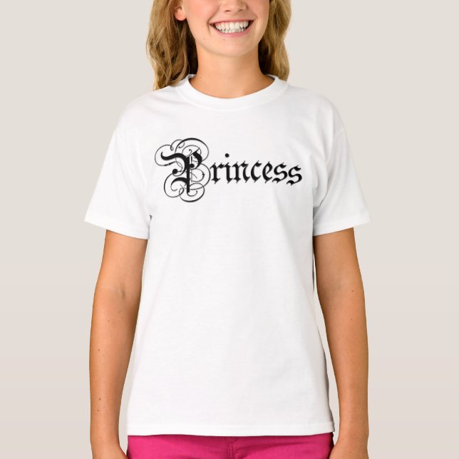 Camiseta Shirt Princess Storybook (Anverso)