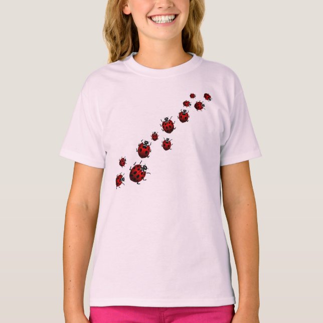 Camiseta Shirt Shirt Shirt's Sweatshirt Ladybird Bug Shirt (Anverso)