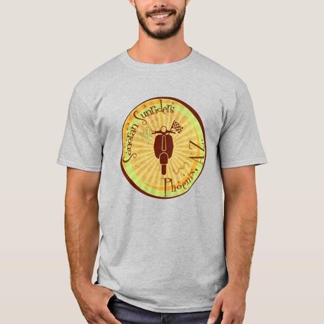 Camiseta Shirt Sonoran Sunriders Scooter Club (Anverso)