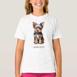 Camiseta Shirt Yorkie Lover - Shirt Cute Yorkie