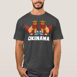 Camiseta Shisa Dog Guardian Leones Okinawa Regalo Japón