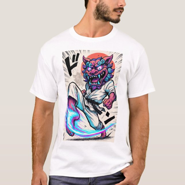 Camiseta Shisa-Kick Fury (Anverso)