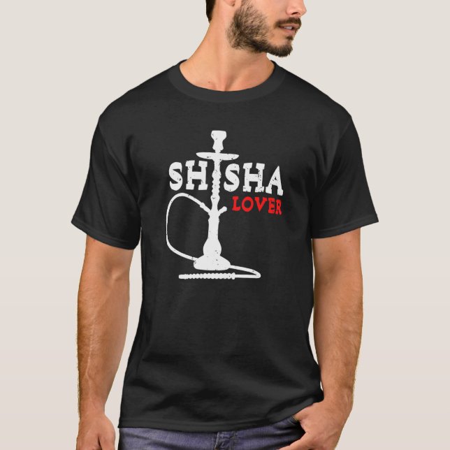 Camiseta Shisha Hookah Steam Smoke (Anverso)