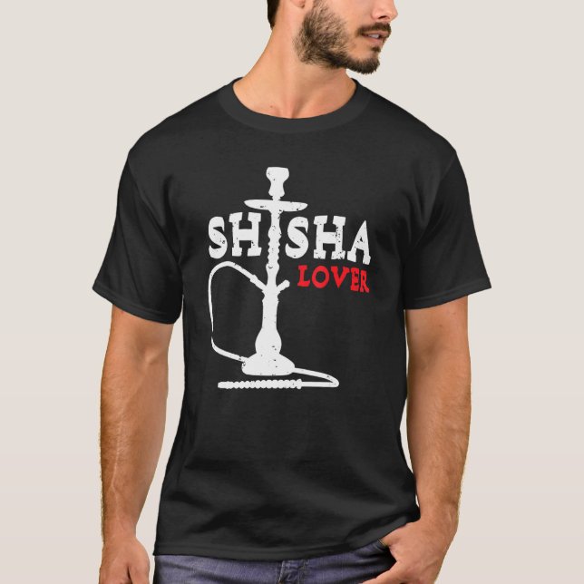 Camiseta Shisha Hookah Steam Smoke (Anverso)